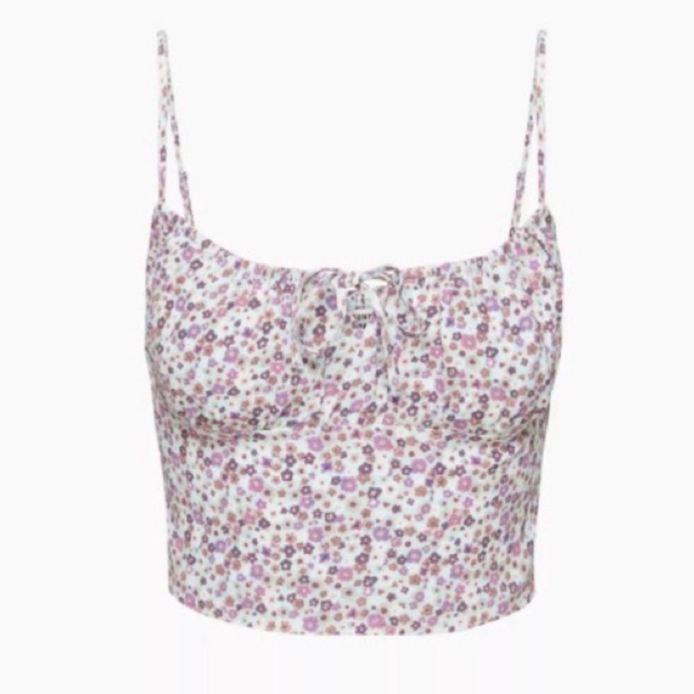 Floral Delilah tank